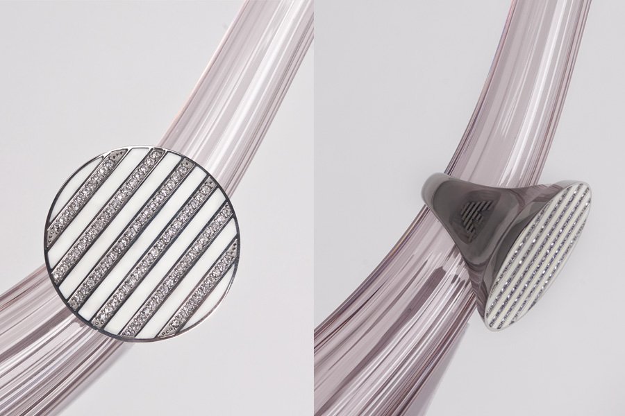 Геометрическое коктейльное кольцо Armani - долгоиграющий тренд! Геометрическое коктейльное кольцо Armani - долгоиграющий тренд!