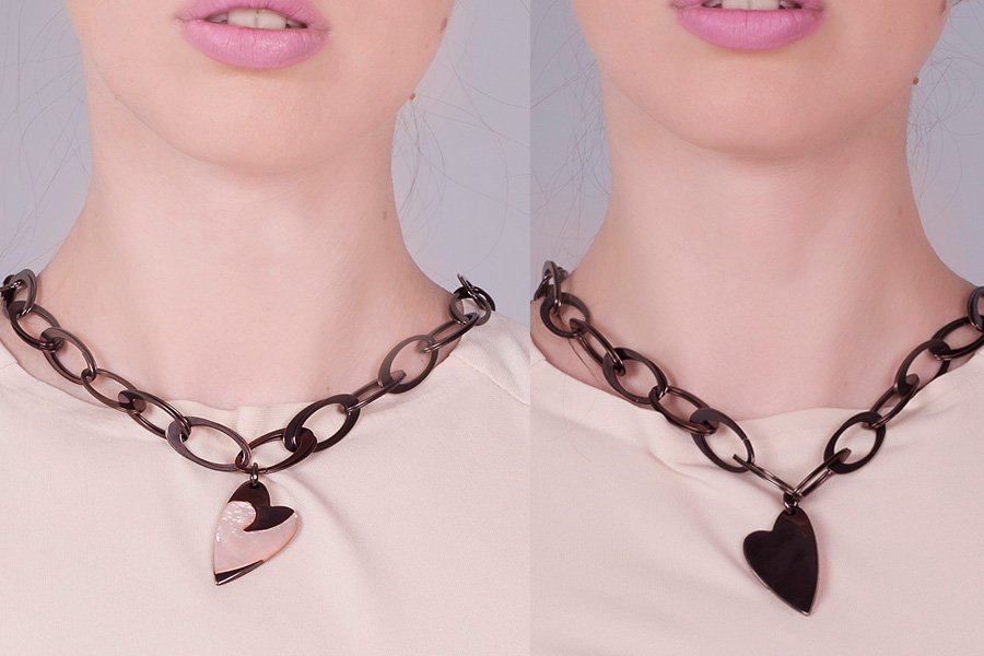 Модное колье-цеь Fossil